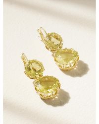 Ileana Makri - Double Crown 18-Karat Topaz Earrings - Lyst