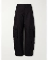 Agolde - Ambika Utility Cotton-Sateen Barrel-Leg Pants - Lyst