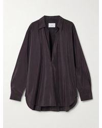 Ssstein - Skipper Silk-Blend Shirt - Lyst