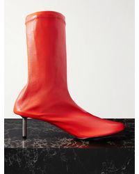 Jil Sander - Leather Ankle Boots - Lyst