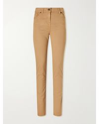 James Purdey & Sons - Cotton, Lyocell And Silk-Blend Skinny-Leg Pants - Lyst