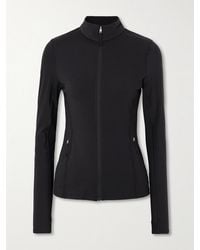 On Shoes - Gloria Jacke Aus Stretch-Jersey Mit Cut-Out - Lyst