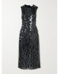 16Arlington - Tovia Sequin-Embellished Tulle Midi Dress - Lyst