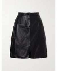 Blazé Milano - Popeye Leather Midi Skirt - Lyst
