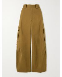 A.L.C. - Brie Cotton-Blend Wide-Leg Cargo Pants - Lyst