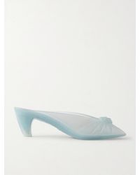 Chloé - Ruched Tpu Mules - Lyst