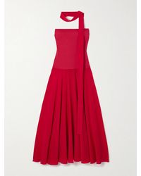 esse studios striped silk chiffon maxi dress Collections  Esse Studios