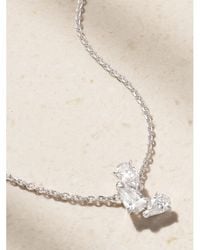 Repossi - Serti Sur Vide 18-Karat Diamond Necklace - Lyst