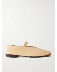 Lemaire - Glove Leather Ballet Flats - Lyst