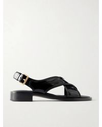 Church's - Sondra Patent-Leather Sandals - Lyst