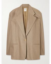 Calvin Klein - Avery Oversized Wool-Blend Blazer - Lyst