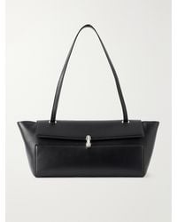 SAVETTE - Symmetry Trapeze Leather Shoulder Bag - Lyst