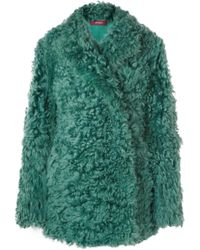 sies marjan shearling coat
