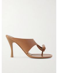 Loewe - Toggle Leather Sandals - Lyst
