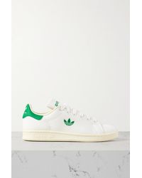 adidas Originals Stan Smith Millencon Rubber-trimmed Leather Sneakers in  White | Lyst