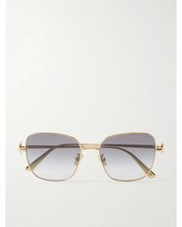 Dior - Diortribales S1U Square-Frame-Tone Sunglasses - Lyst