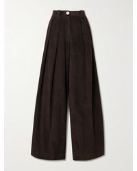 S.S.Daley - Eilidh Cotton-Corduroy Wide-Leg Pants - Lyst