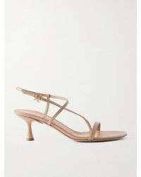 Gianvito Rossi - Ascent 55 Leather Sandals - Lyst
