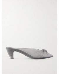 Chloé - Ruched Tpu Mules - Lyst
