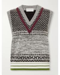 Dries Van Noten - Toque Cashmere And Wool-Blend Vest - Lyst