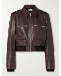 FRAME - Veste En Cuir The Aviator - Lyst
