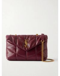 Saint Laurent - Toy Puffer Mini Matelassé Leather Shoulder Bag - Lyst