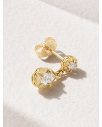 Jacquie Aiche - Sophia 14-Karat Diamond Earring - Lyst