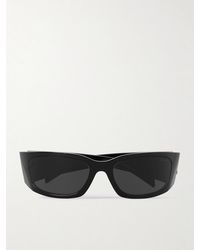 Prada - Rectangular-Frame Acetate Sunglasses - Lyst