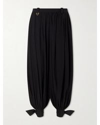 Chloé - Silk Crepe De Chine Balloon Pants - Lyst