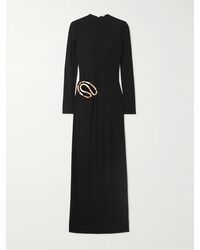 Cult Gaia - Jacenta Embellished Cutout Jersey Gown - Lyst