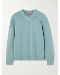 STAUD - Wilson Wool-Blend Sweater - Lyst