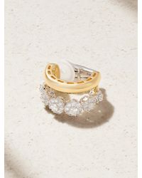 YEPREM - Whisper 18-Karat And Diamond Ear Cuff - Lyst