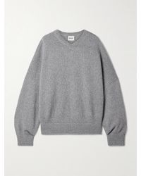 KHAITE - Wolfe Oversized-Pullover Aus Kaschmir - Lyst
