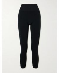 Perfect Moment - Ribbed Thermal Modal-Blend Leggings - Lyst