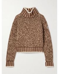 Moncler - Wool-Blend Turtleneck Sweater - Lyst