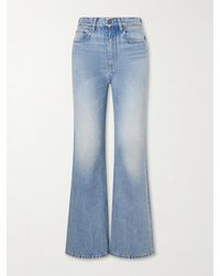 Chloé - Mid-Rise Straight-Leg Jeans - Lyst