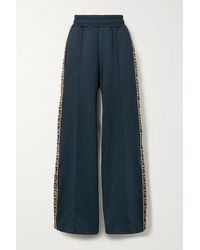Fendi Pantalon De Survêtement En Jersey Roma - Bleu