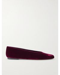Neous - Beid Velvet Ballet Flats - Lyst