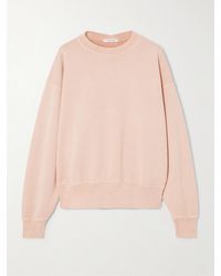 SLVRLAKE Denim - Cinch Cotton-Jersey Sweatshirt - Lyst