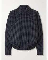 Loewe - Checked Wool-Blend Jacket - Lyst