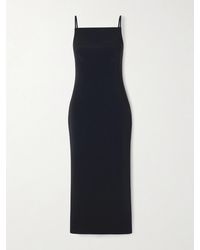 Givenchy - Draped Cady Midi Dress - Lyst