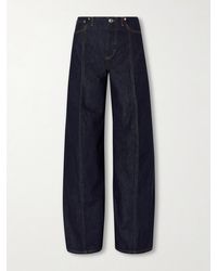 Sportmax - Spdora Mid-Rise Wide-Leg Jeans - Lyst