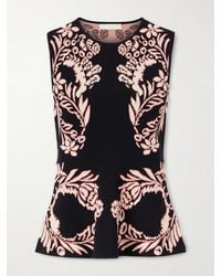 Ulla Johnson - Floral Jacquard Top - Lyst