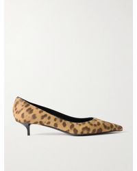 Jimmy Choo - Amelia 40 Leopard-Print Calf Hair Pumps - Lyst