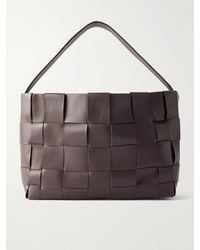 St. Agni - Woven Large Leather Tote - Lyst