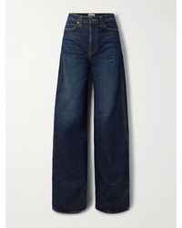 KHAITE - Dane High-Rise Wide-Leg Jeans - Lyst