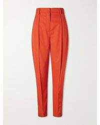 Stella McCartney - Tapered Wool Pants - Lyst