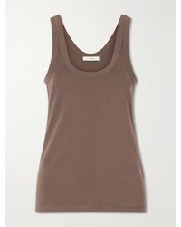 Lemaire - Cotton-Jersey Tank - Lyst