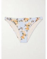 Agua Bendita - Promesa Valle Floral-Print Bikini Briefs - Lyst