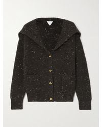 Bottega Veneta - Ribbed Wool-Blend Cardigan - Lyst